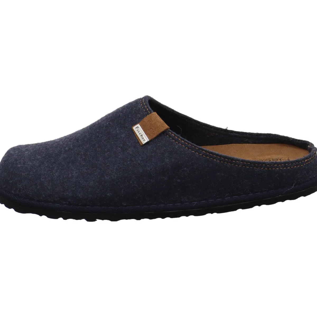 Fischer Markenschuh Hausschuh Helge blau New