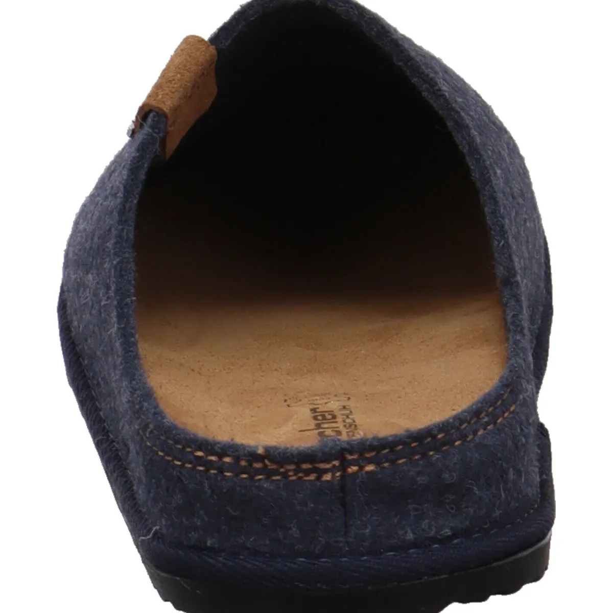 Fischer Markenschuh Hausschuh Helge blau New