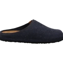 Fischer Markenschuh Hausschuh Helge blau New