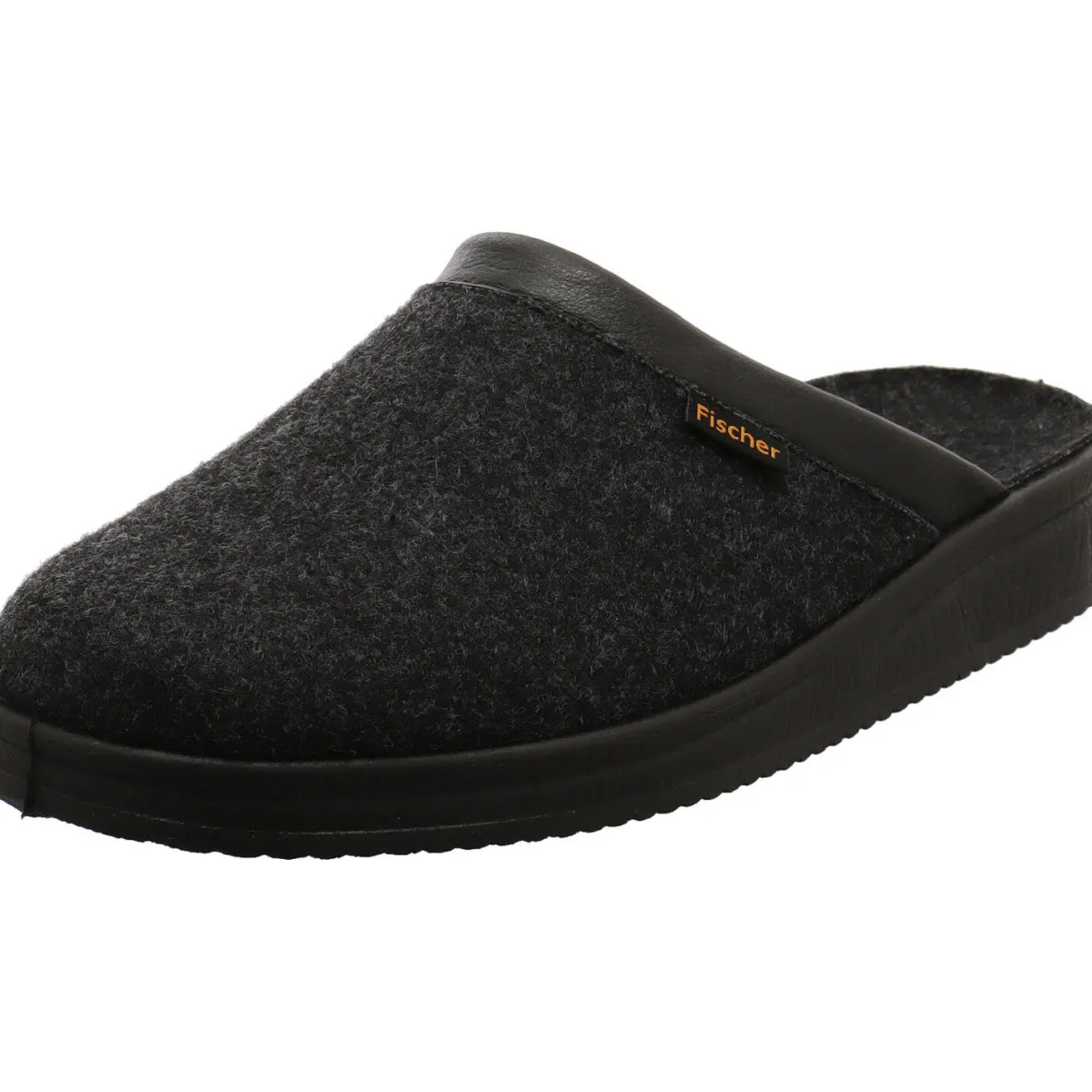 Fischer Markenschuh Hausschuh Andy grau Clearance