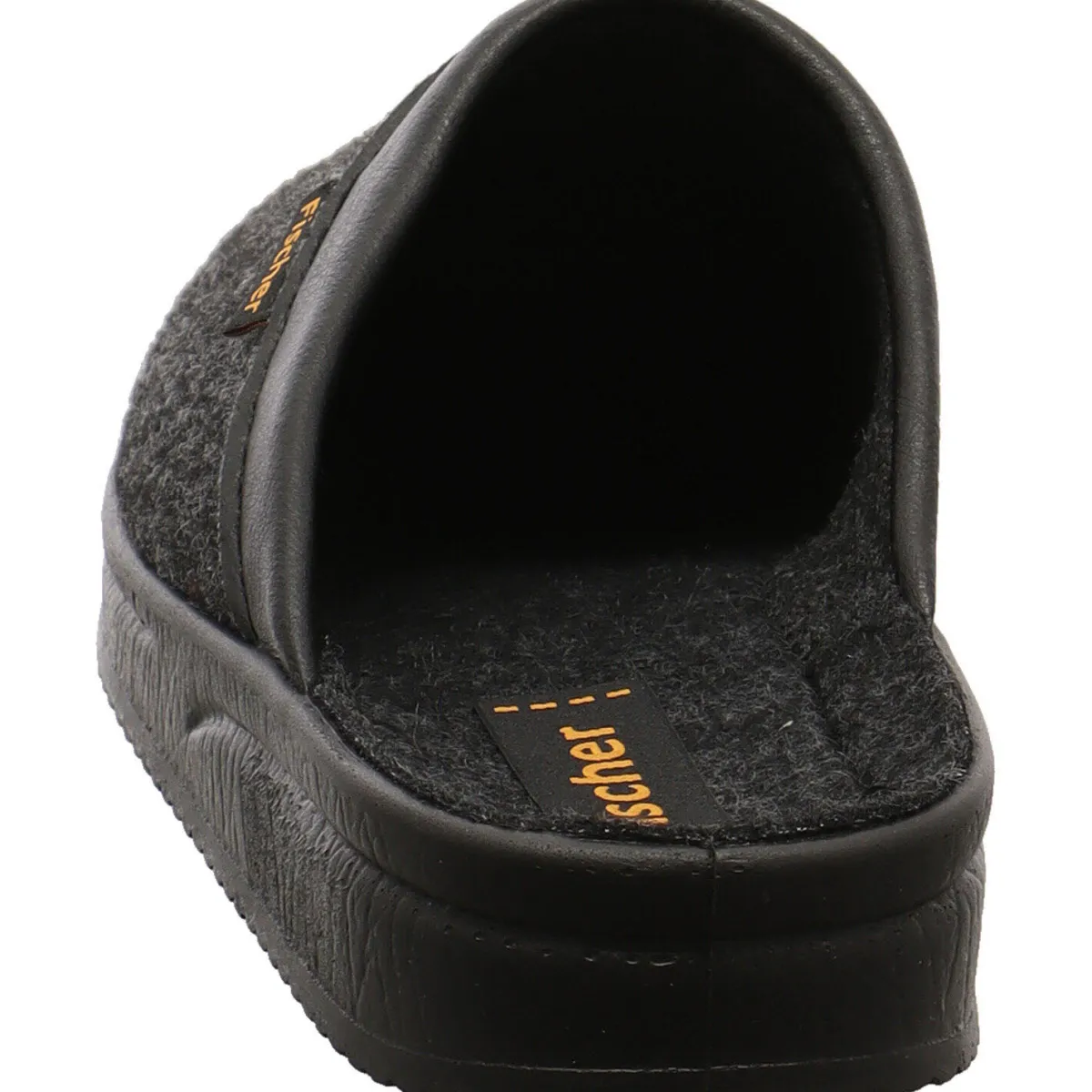 Fischer Markenschuh Hausschuh Andy grau Clearance