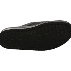 Fischer Markenschuh Hausschuh Andy grau Clearance