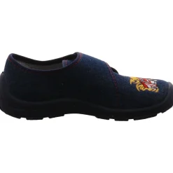 Fischer Markenschuh Hausschuh Feuerwehr blau Best