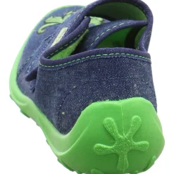 Fischer Markenschuh Hausschuh Boogy blau Outlet