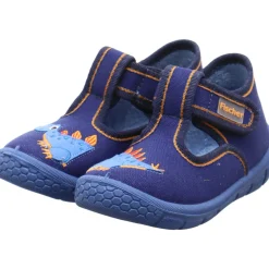 Fischer Markenschuh Hausschuh Honey blau Best