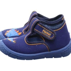 Fischer Markenschuh Hausschuh Honey blau Best