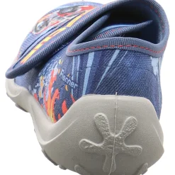 Fischer Markenschuh Hausschuh Rescue blau Clearance