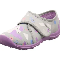 Fischer Markenschuh Hausschuh Boogy grau Discount