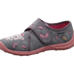 Fischer Markenschuh Hausschuh Boogy grau Hot