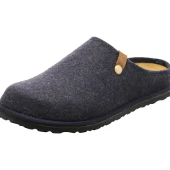 Fischer Markenschuh Hausschuh Katrin blau Sale