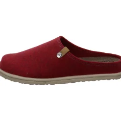 Fischer Markenschuh Hausschuh Katrin rot New