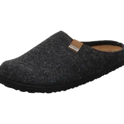 Fischer Markenschuh Hausschuh Helge grau Outlet