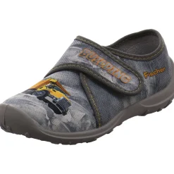 Fischer Markenschuh Hausschuh Boogy braun