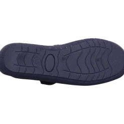 Fischer Markenschuh Hausschuh Melly blau Clearance