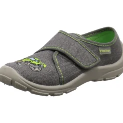 Fischer Markenschuh Hausschuh Danny grau Online