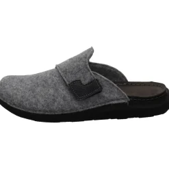 Fischer Markenschuh Hausschuh Franz grau New
