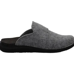 Fischer Markenschuh Hausschuh Franz grau New