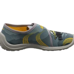 Fischer Markenschuh Hausschuh Boogy grau Outlet