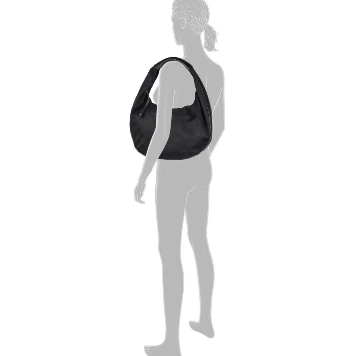 Gabor Bags Schultertasche Jany Hobo Bag M schwarz Discount