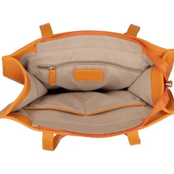 Gabor Bags Shopper Elfie Zip Tote Bag M orange New