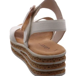 Gabor Keilsandalette weiß