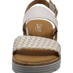 Gabor Keilsandalette weiß Best