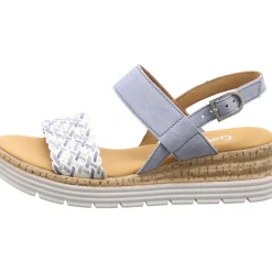Gabor Keilsandalette blau Clearance