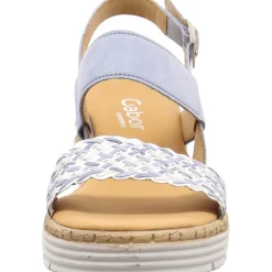 Gabor Keilsandalette blau Clearance