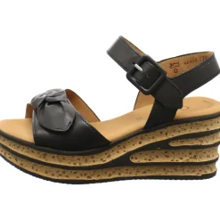 Gabor Keilsandalette schwarz Clearance