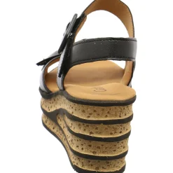 Gabor Keilsandalette schwarz Clearance