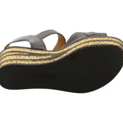 Gabor Keilsandalette schwarz Clearance