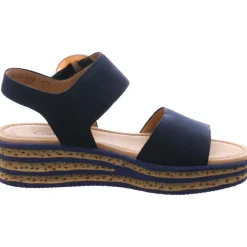 Gabor Keilsandalette blau Discount