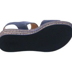 Gabor Keilsandalette blau Discount