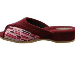 Helmut Trunte Hausschuh rot New