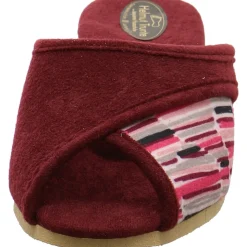 Helmut Trunte Hausschuh rot New