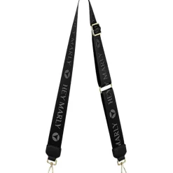 Hey Marly Umhängegurt Signature Strap schwarz