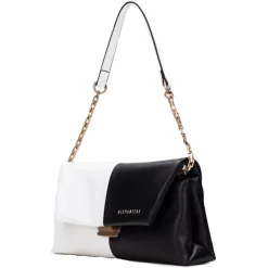 Hispanitas Clutch Bolsos-V25 schwarz/weiß