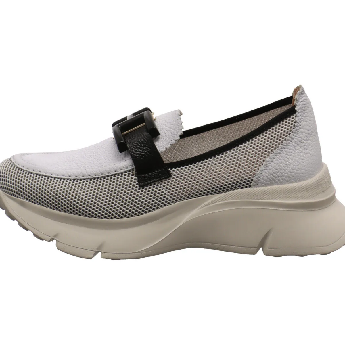 Hispanitas Loafer Hawai schwarz/weiß Discount