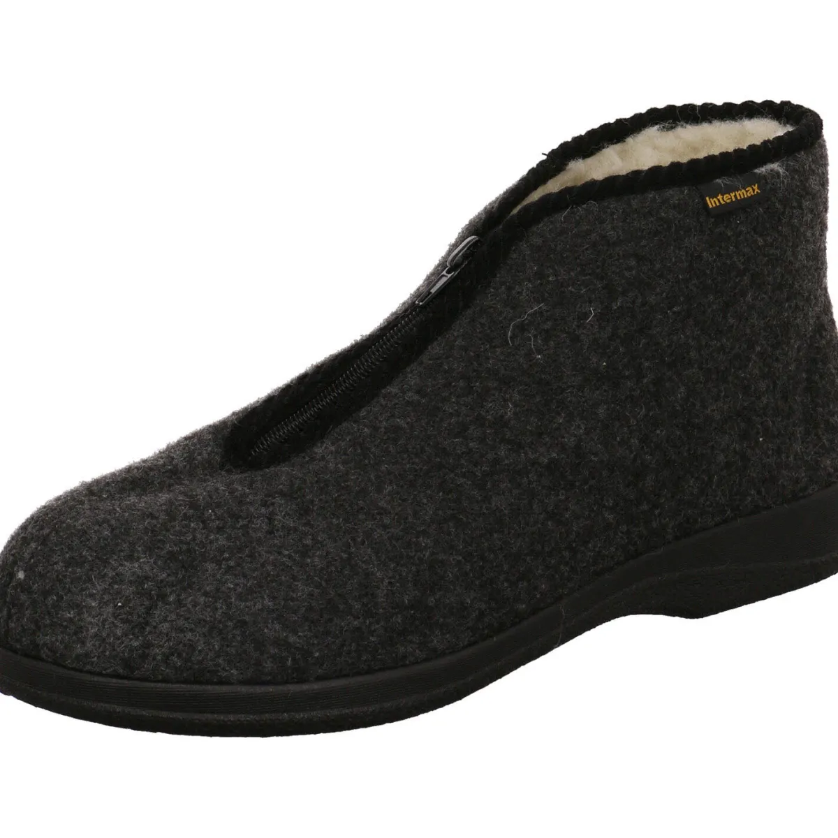 Intermax Hausschuh schwarz Hot