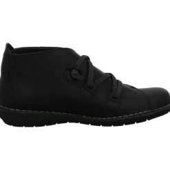 Jungla Schnürstiefelette schwarz Hot