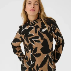 Kaffe Bluse KAamber braun