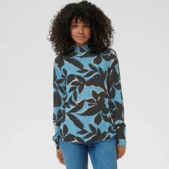 Kaffe Bluse KAamber Blouse blau Outlet