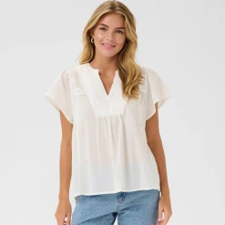 Kaffe Bluse KAkarli Blouse weiß Sale