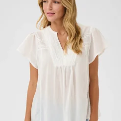 Kaffe Bluse KAkarli Blouse weiß Sale