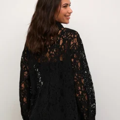 Kaffe Bluse KAnelly schwarz Sale