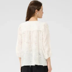 Kaffe Bluse KApariva Blouse beige Clearance