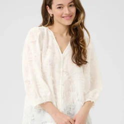 Kaffe Bluse KApariva Blouse beige Clearance