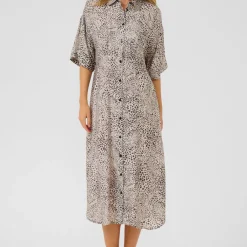 Kaffe Kleid KAdebra Shirt Dress braun Clearance