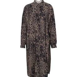 Kaffe Kleid KAjemma Shirt Dress braun New