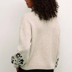 Kaffe Pullover KAlisette Knit grau Sale
